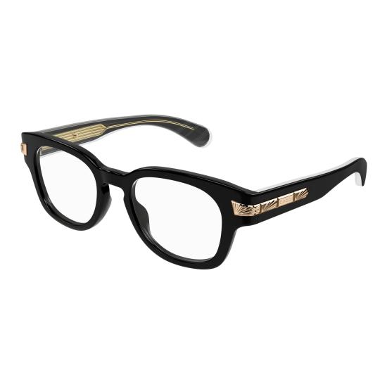 25FW 구찌 선글라스 GG1518O 001 BLACK BLACK TRANSPARENT - GUCCI