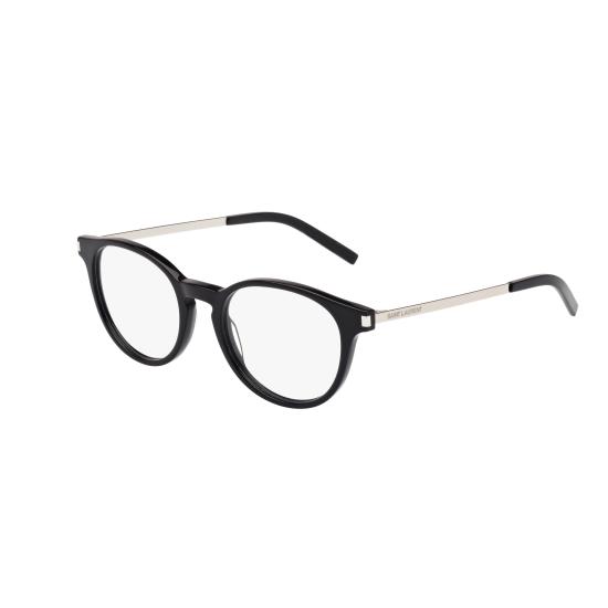 25FW 생로랑 선글라스 SL 25 001 BLACK SILVER TRANSPARENT