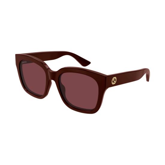 25FW 구찌 선글라스 GG1338S 007 BURGUNDY BURGUNDY RED - GUCCI
