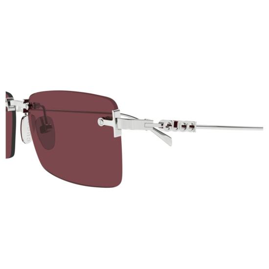 25FW 구찌 선글라스 GG1941S 003 SILVER SILVER RED - GUCCI