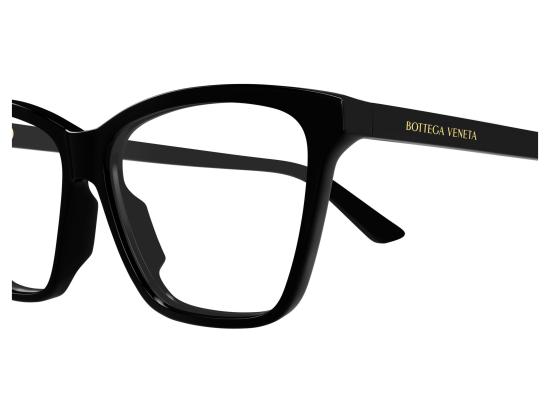 25FW 보테가베네타 안경 BV1421O 001 BLACK BLACK TRANSPARENT - BOTTEGA VENETA