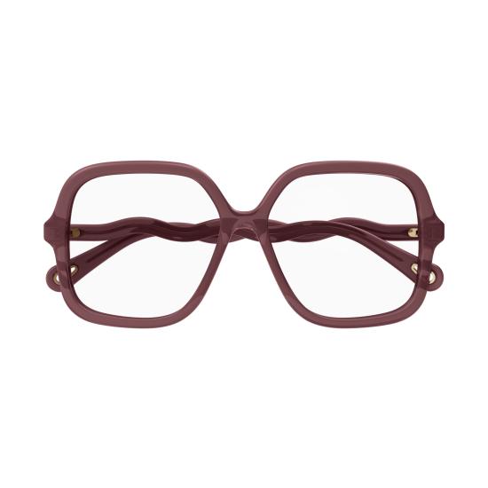 26SS 끌로에 선글라스 CH0091O 004 BURGUNDY BURGUNDY TRANSPARENT - CHLOE