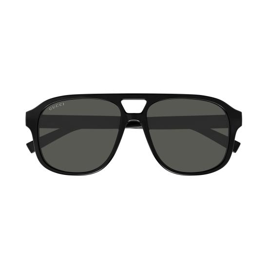 25FW 구찌 선글라스 GG1856S 001 BLACK BLACK GREY - GUCCI