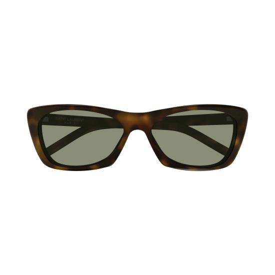 25FW 생로랑 선글라스 SL 613 003 HAVANA HAVANA GREEN - SAINT LAURENT