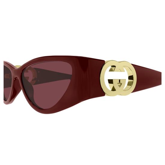 25FW 구찌 선글라스 GG1824S 003 BURGUNDY BURGUNDY RED