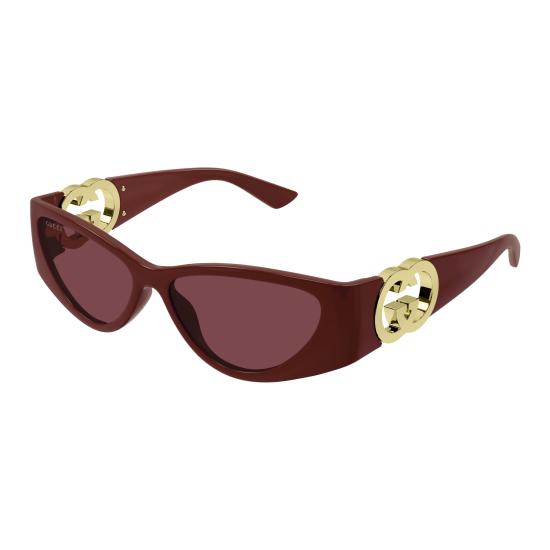 25FW 구찌 선글라스 GG1824S 003 BURGUNDY BURGUNDY RED - GUCCI
