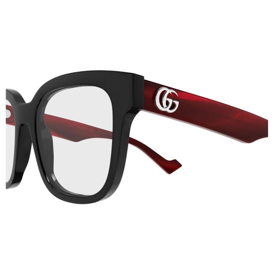 25FW 구찌 선글라스 GG0958O 013 BLACK RED TRANSPARENT - GUCCI