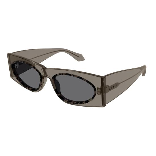 25FW 알라이아 선글라스 AA0085S 002 BROWN BROWN GREY