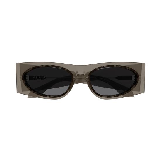 25FW 알라이아 선글라스 AA0085S 002 BROWN BROWN GREY - ALAIA