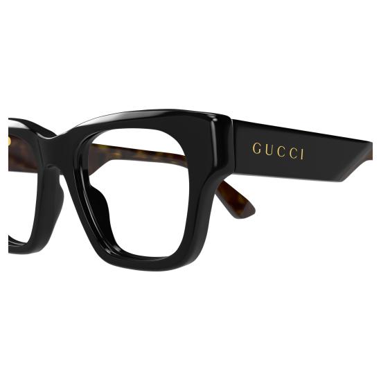 25FW 구찌 선글라스 GG1669O 005 BLACK HAVANA TRANSPARENT - GUCCI