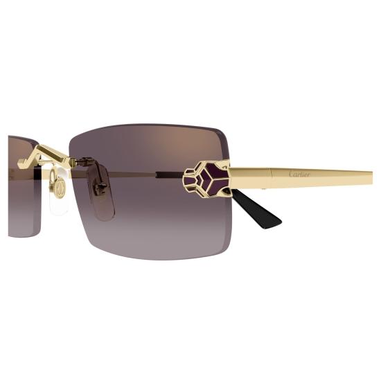 26SS 까르띠에 선글라스 CT0598S 005 GOLD GOLD VIOLET