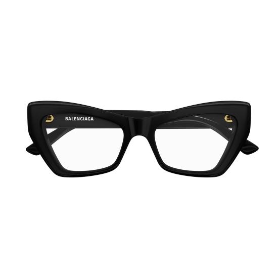 25FW 발렌시아가 안경 BB0296O 001 BLACK BLACK TRANSPARENT