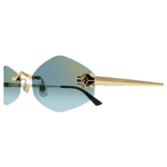 25FW 까르띠에 선글라스 CT0433S 003 GOLD GOLD GREEN