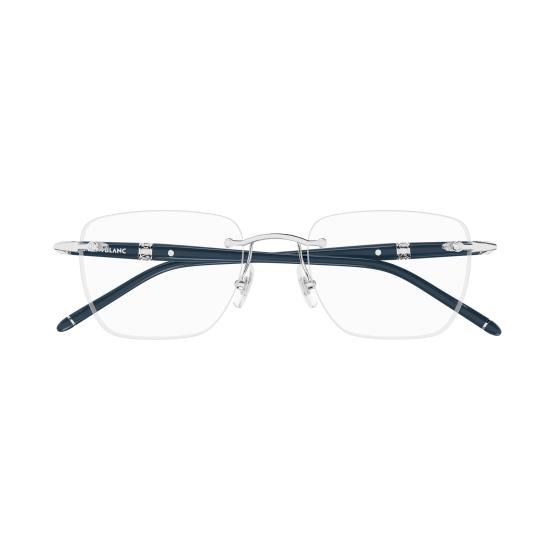25FW 몽블랑 선글라스 MB0346O 002 SILVER BLUE TRANSPARENT