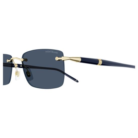 25FW 몽블랑 선글라스 MB0344S 003 GOLD BLUE BLUE