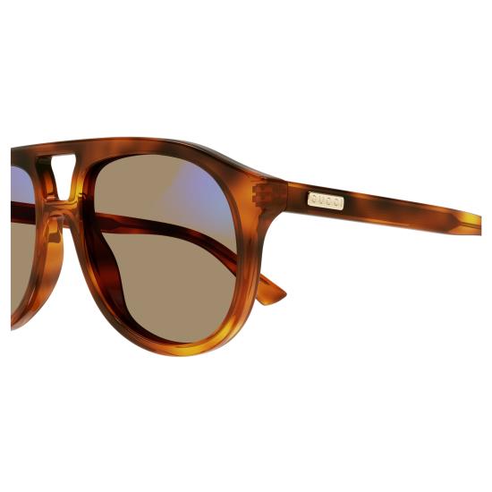 25FW 구찌 선글라스 GG1320S 001 HAVANA HAVANA TRANSPARENT - GUCCI