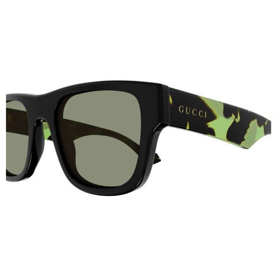 25FW 구찌 선글라스 GG1427S 005 BLACK HAVANA GREEN - GUCCI