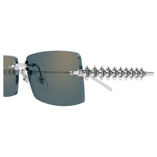 26SS 까르띠에 선글라스 CT0604S 005 SILVER SILVER GREEN - CARTIER