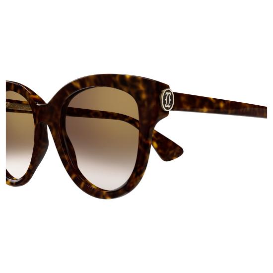 25FW 까르띠에 선글라스 CT0506S 002 HAVANA HAVANA BROWN