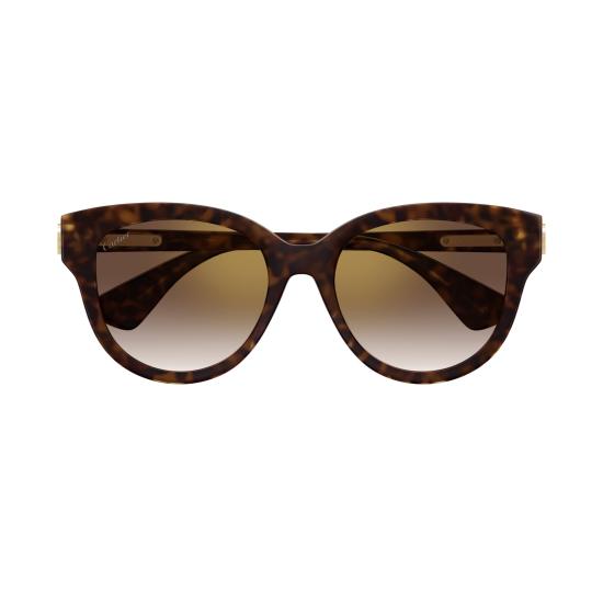 25FW 까르띠에 선글라스 CT0506S 002 HAVANA HAVANA BROWN - CARTIER