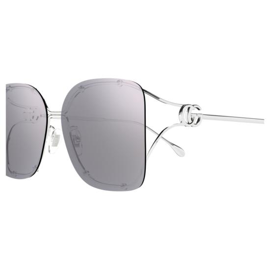 25FW 구찌 선글라스 GG1713SA 004 SILVER SILVER VIOLET - GUCCI