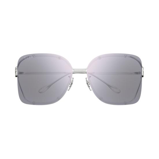 25FW 구찌 선글라스 GG1713SA 004 SILVER SILVER VIOLET - GUCCI