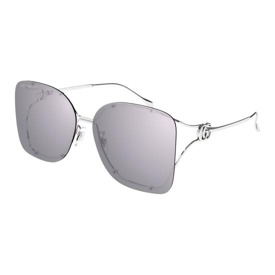 25FW 구찌 선글라스 GG1713SA 004 SILVER SILVER VIOLET - GUCCI
