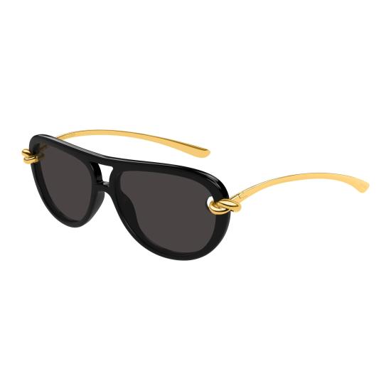25FW 보테가베네타 선글라스 BV1418S 005 BLACK GOLD GREY