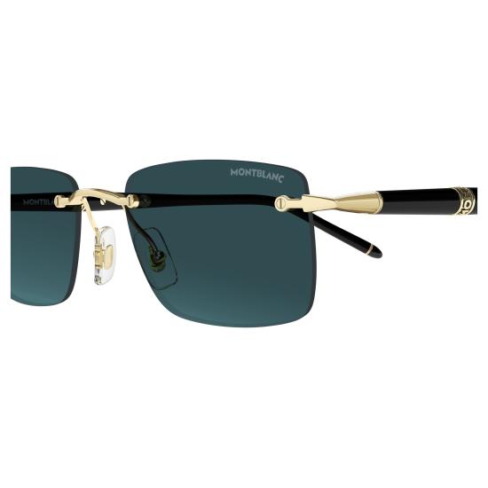 26SS 몽블랑 선글라스 MB0344S 008 GOLD BLACK GREY