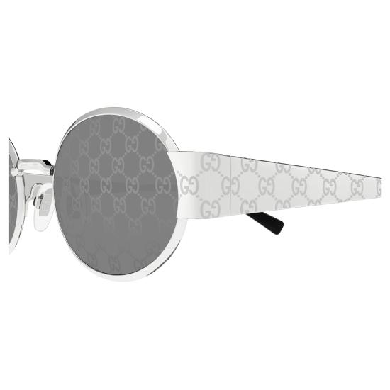 25FW 구찌 선글라스 GG1854S 002 SILVER SILVER SMOKE - GUCCI