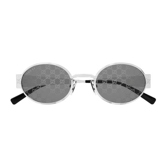 25FW 구찌 선글라스 GG1854S 002 SILVER SILVER SMOKE - GUCCI