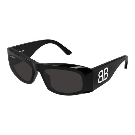 25FW 발렌시아가 선글라스 BB0395S 001 BLACK BLACK GREY - BALENCIAGA