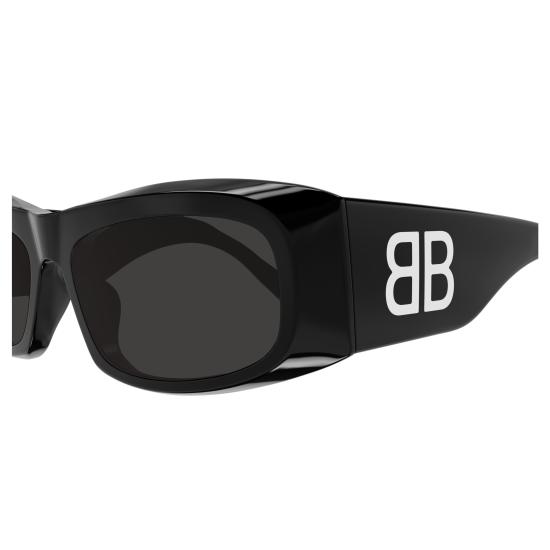 25FW 발렌시아가 선글라스 BB0395S 001 BLACK BLACK GREY - BALENCIAGA