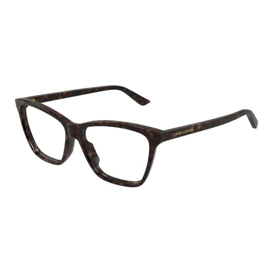 25FW 보테가베네타 안경 BV1421O 002 HAVANA HAVANA TRANSPARENT - BOTTEGA VENETA