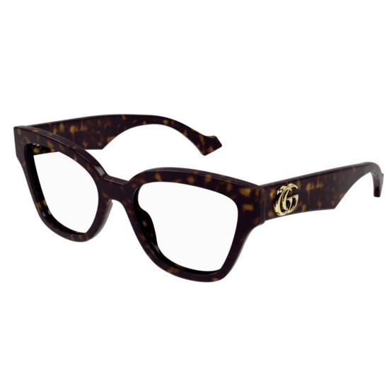 25FW 구찌 선글라스 GG1424O 002 HAVANA HAVANA TRANSPARENT - GUCCI