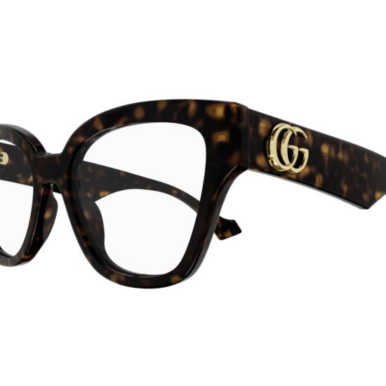 25FW 구찌 선글라스 GG1424O 002 HAVANA HAVANA TRANSPARENT - GUCCI