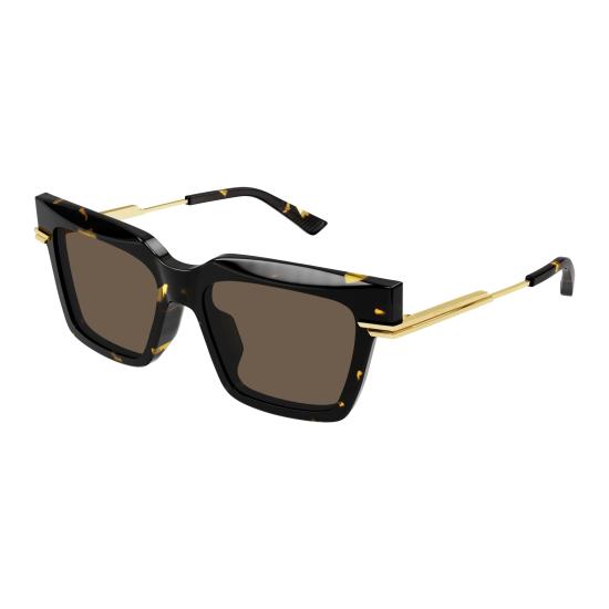 25FW 보테가베네타 선글라스 BV1242S 002 HAVANA GOLD BROWN - BOTTEGA VENETA