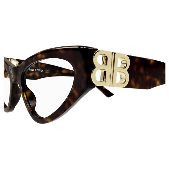 25FW 발렌시아가 안경 BB0313O 002 HAVANA HAVANA TRANSPARENT