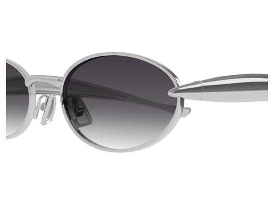 25FW 보테가베네타 선글라스 BV1386S 003 SILVER SILVER GREY - BOTTEGA VENETA