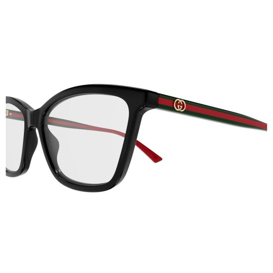 25FW 구찌 선글라스 GG1989O 001 BLACK GREEN TRANSPARENT - GUCCI