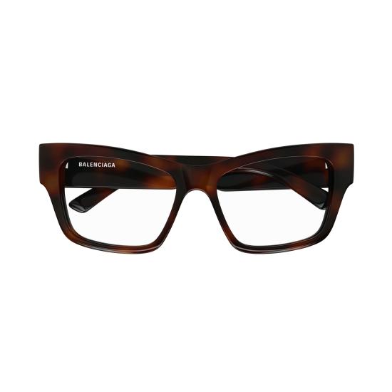25FW 발렌시아가 안경 BB0378O 002 HAVANA HAVANA TRANSPARENT