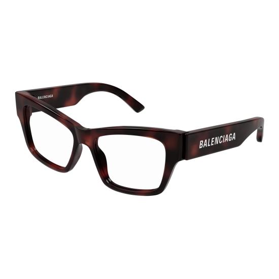 25FW 발렌시아가 안경 BB0378O 002 HAVANA HAVANA TRANSPARENT - BALENCIAGA