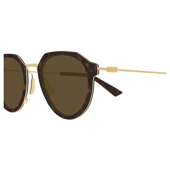 25FW 보테가베네타 선글라스 BV1331S 002 HAVANA GOLD BROWN - BOTTEGA VENETA