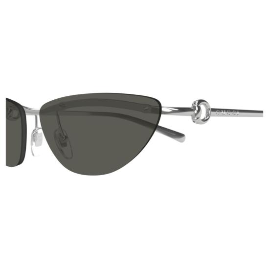 25FW 구찌 선글라스 GG1701S 001 SILVER SILVER GREY - GUCCI