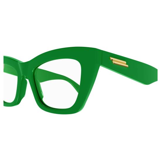 25FW 보테가베네타 안경 BV1215O 003 GREEN GREEN TRANSPARENT - BOTTEGA VENETA