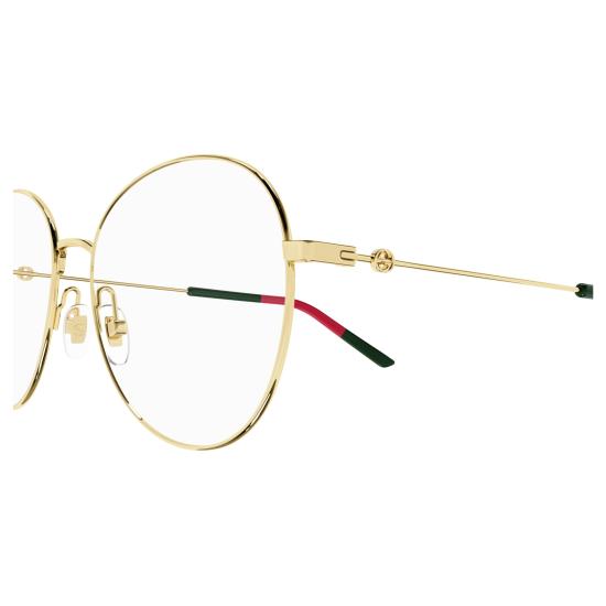 26SS 구찌 선글라스 GG1201O 001 GOLD GOLD TRANSPARENT - GUCCI