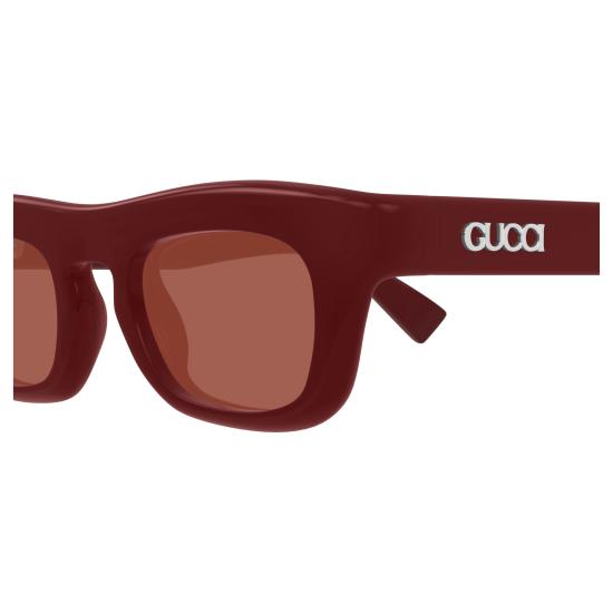 25FW 구찌 선글라스 GG1777S 002 BURGUNDY BURGUNDY BROWN - GUCCI