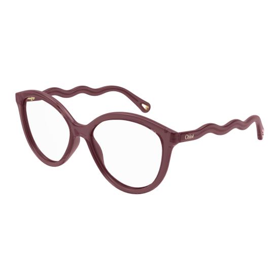 26SS 끌로에 선글라스 CH0089O 004 BURGUNDY BURGUNDY TRANSPARENT