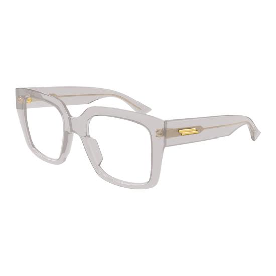 25FW 보테가베네타 안경 BV1409O 004 GREY GREY TRANSPARENT - BOTTEGA VENETA