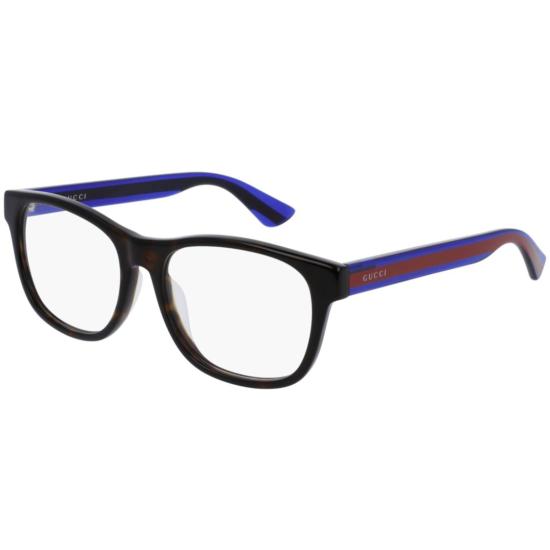 26SS 구찌 선글라스 GG0004OA 003 HAVANA BLUE TRANSPARENT